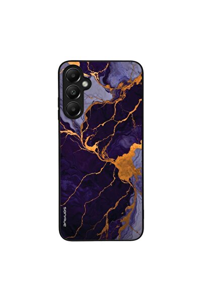 Sonique Θήκη Marble Series για Samsung Galaxy A05s 4G Μωβ
