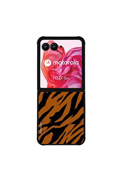 Sonique Θήκη Animal Print Series για Motorola Motorola Razr 50 Ultra Tiger 01