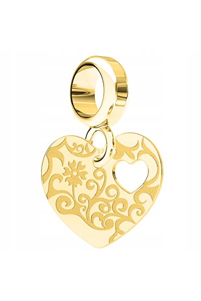 Larezo Pandantiv Tip Charm Pentru Bratari Modulare, Argint 925 Placat Cu Aur ...