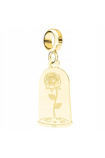 Larezo Pandantiv Tip Charm Pentru Bratari Modulare, Argint 925 Placat Cu Aur ...