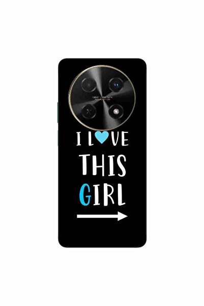 OEM Husa compatibila cu Huawei Nova 12i Silicon Gel Tpu Model Cupluri I love ...