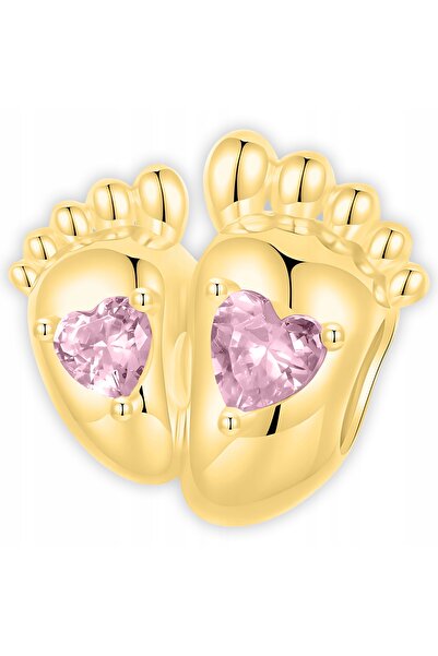 Larezo pandantiv, element decorativ, Model Picioare De Bebelas, Zirconii, Dim...