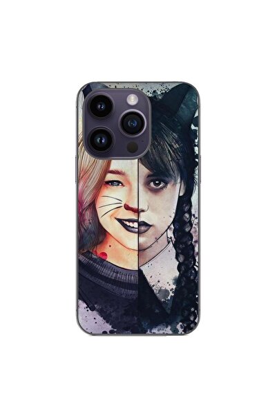 OEM Case compatible with Apple iPhone 15 Pro Silicon Gel Tpu Model Wednesday ...