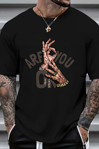Sarah's Boutique Men's T-shirt – 100% cotton – "Are you ok?"
