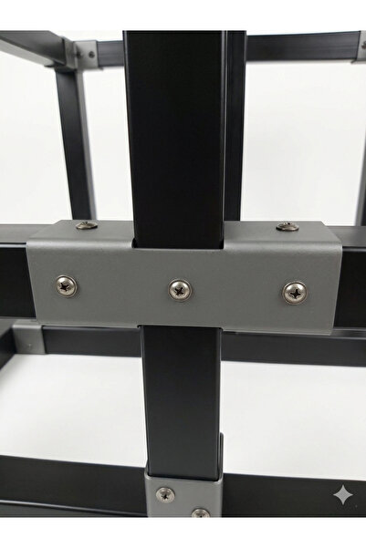 DİRİLİŞ Metal Profil Bağlantı Aparatı ( 4 ) Adet 40x40 ( T ) Bağlantı