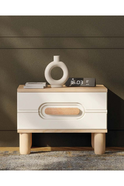 miracool Orkide Çekmeceli Komodin / Komple MDF
