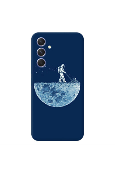 Other Samsung A35 Mowing the moon Transparent Silicone TPU Θήκη