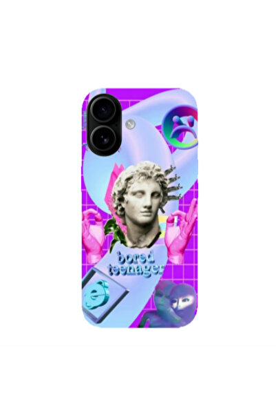 Other Apple Iphone 16 plus Bored Teenager Transparent Silicone TPU Θήκη