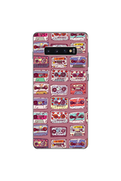 Other Samsung S10 Plus Cassttes Transparent Silicone TPU Θήκη