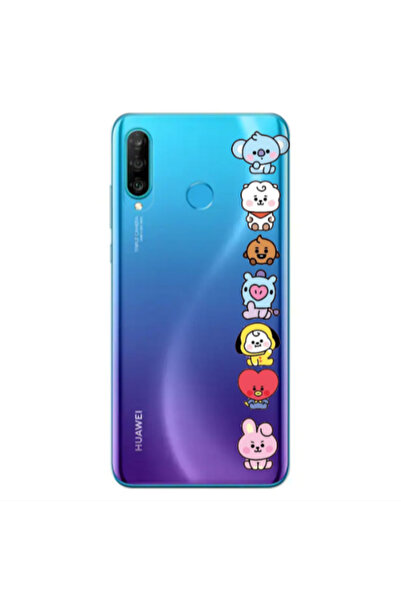 Other Huawei P30 Lite Lovely animals Transparent Silicone TPU Θήκη