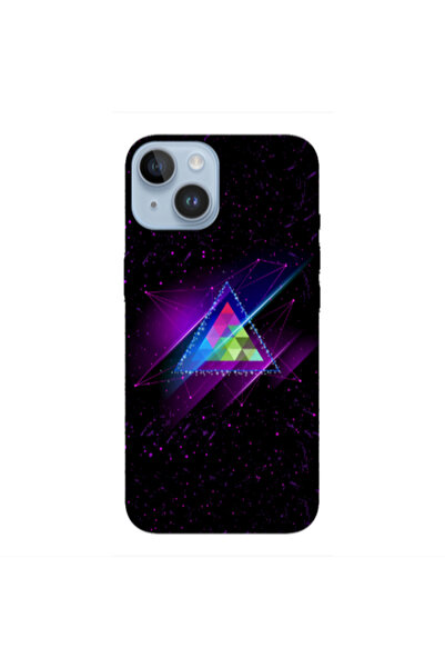 Other Apple iPhone 14 Plus Triangle stars Transparent Silicone TPU Θήκη