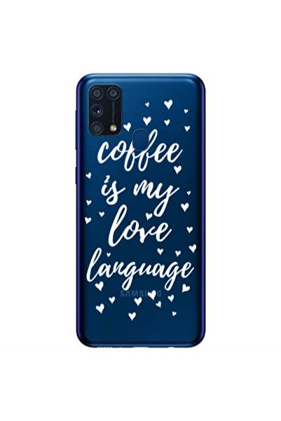 Other Samsung M31 Coffe is my love language Transparent Silicone TPU Θήκη