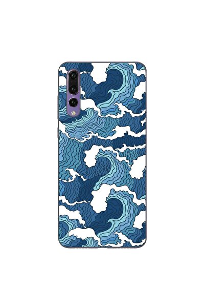 OEM Husa compatibila cu Huawei P20 Pro Silicon Gel Tpu Model Crazy Waves