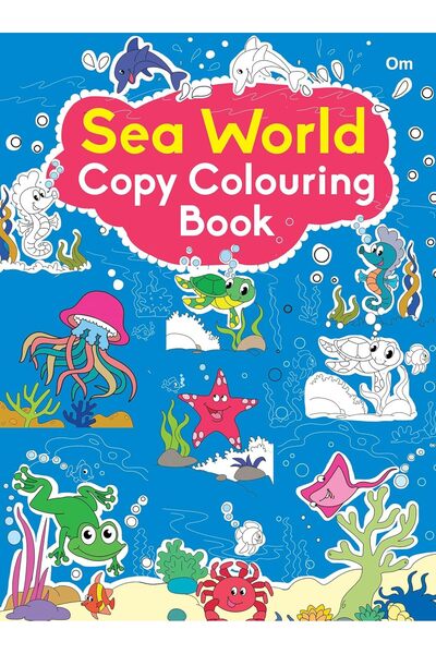 OM BOOKS Om-copy Colour Book -sea World
