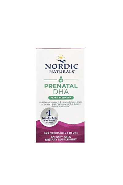 Nordic Naturals Vegan Prenatal DHA 250mg 60 SoftGels -