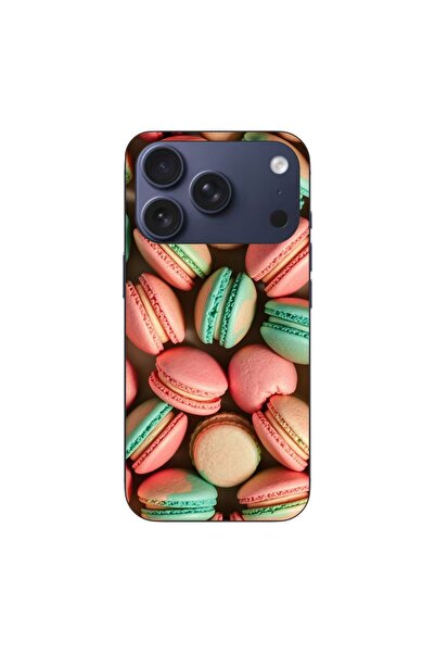 OEM Husa compatibila cu Apple iPhone 17 Pro Silicon Gel Tpu Model Tasty Macarons
