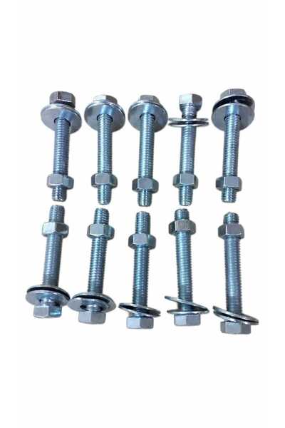 Han-Er Ticaret Klima Dış Ünite Ayak Vida Takımı | Vida: M8x50 mm | 10’lu Paket