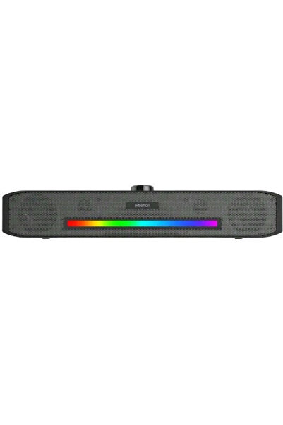 MeeTion SP1001 2.0 Ασύρματα Ηχεία με RGB και Bluetooth Μαύρα