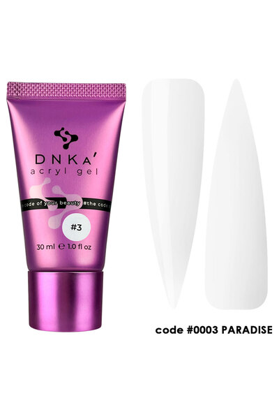 OEM Gel acrilic pentru unghii, Tub cu gel acrilic # 0003 Paradise DNKa, 30ml