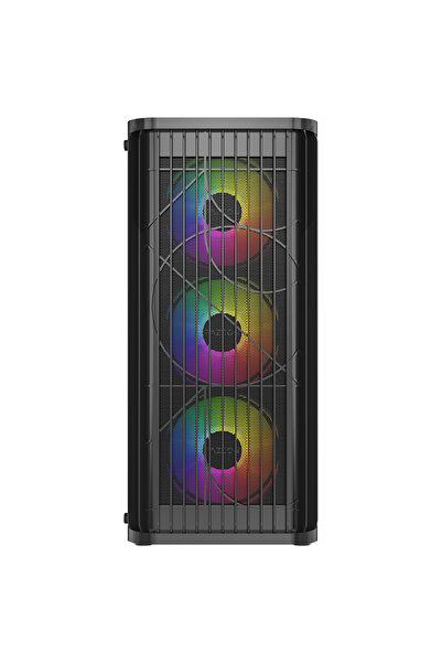 FAZEON F20 650W 80+ Bronze Tempered Glass Mesh ARGB Fanli USB 3.0 Siyah E-ATX...
