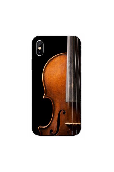 OEM Husa compatibila cu Apple iPhone XS Silicon Gel Tpu Model Vioara