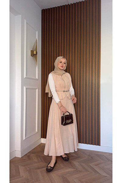Lady Pixie طقم تنورة مع سترة بحزام