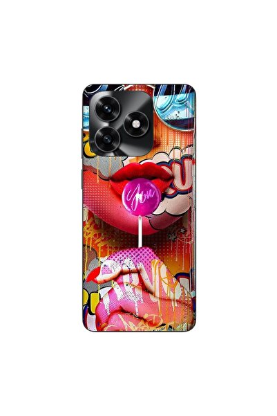 OEM Husa compatibila cu Honor X5c Plus Silicon Gel Tpu Model Pop Art Lolipop