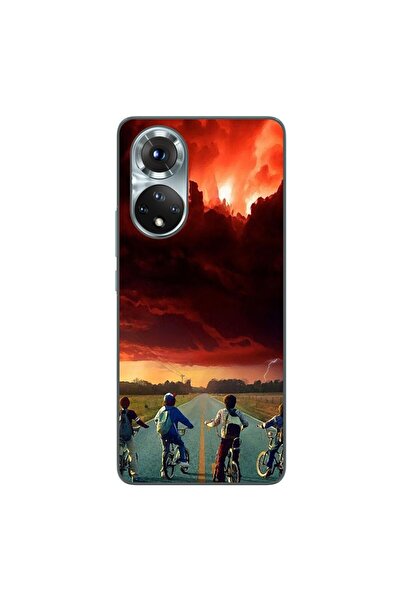 OEM Θήκη συμβατή με Honor 50, από σιλικόνη gel TPU, σχέδιο Stranger Things Re...