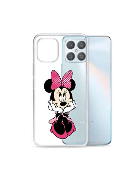 OEM Θήκη συμβατή με Honor X8, διαφανής σιλικόνης, με σχέδιο Μίκυ Μάους Μίνι Σ...