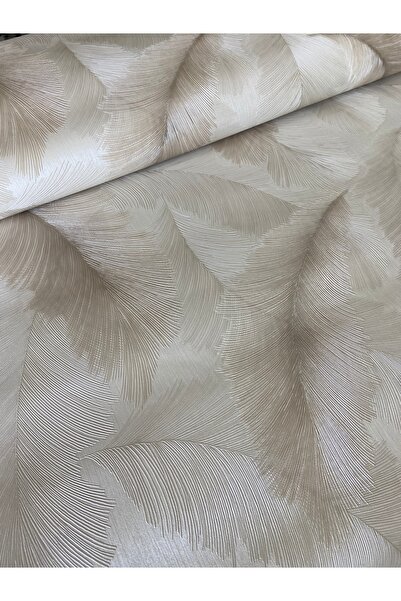 KOÇ YAPI DEKOR Tutkal hediye 10m2 kabartmalı iri yaprak desen sedefli silineb...