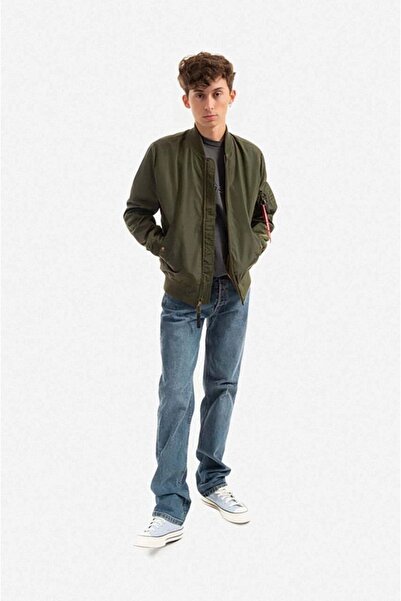 Alpha Industries Men's Green Bomber Jacket