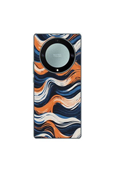OEM Husa compatibila cu Honor Magic 5 Lite Silicon Gel Tpu Model Abstract Cra...