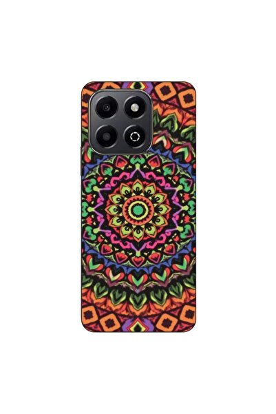 OEM Husa compatibila cu Honor X6b Silicon Gel Tpu Model Colorfull Mandala Ora...