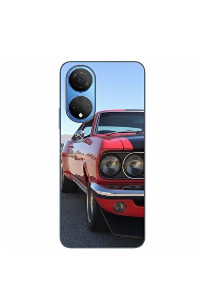 OEM Husa compatibila cu Honor X7 Silicon Gel Tpu Model Red Muscle Car