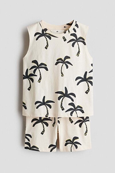 H&M 2-piece printed cotton set