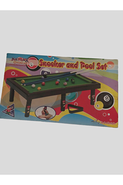 abnturk Mini Bilardo Masası Seti Minyatür Bilardo Masası Istakalar Toplar ve ...