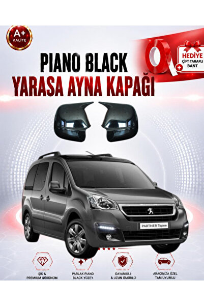 MODxAUTO PEUGEOT PARTNER TEPEE 2012-2018 YARASA AYNA KAPAGI P.BLACK
