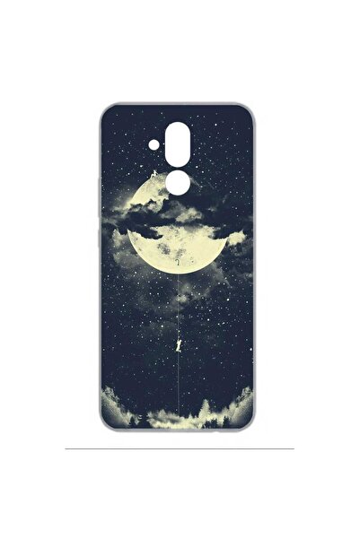 OEM Husa compatibila cu Huawei Mate 20 Lite Silicon Gel Tpu Model Moon Climbing