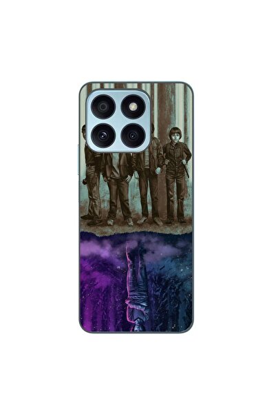 OEM Husa compatibila cu Honor X8b Silicon Gel Tpu Model Stranger Things Upsid...
