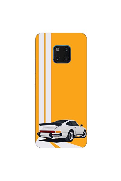 OEM Калъф, съвместим с Huawei Mate 20 Pro, силиконов гел TPU модел Porsche 91...