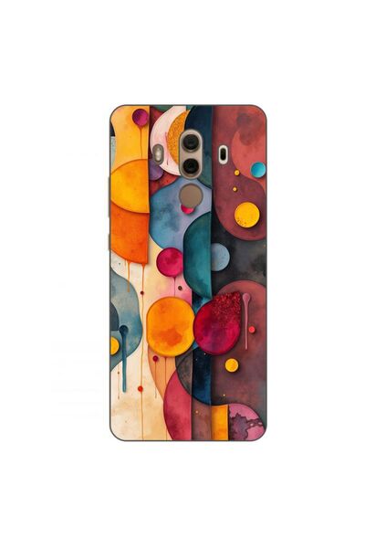OEM Husa compatibila cu Huawei Mate 10 Pro Silicon Gel Tpu Model Abstract Sha...
