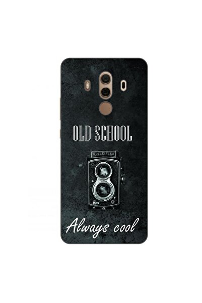 OEM Husa compatibila cu Huawei Mate 10 Pro Silicon Gel Tpu Model Retro Camera