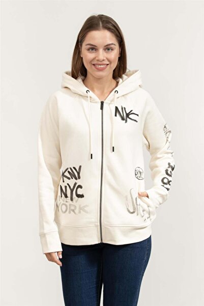 Dkny Kadın Mont Krem