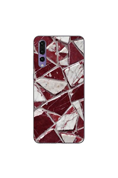 OEM Husa compatibila cu Huawei P20 Pro Silicon Gel Tpu Model Broken Glass Red...