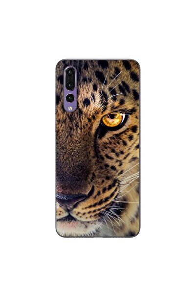 OEM Калъф, съвместим с Huawei P20 Pro, силиконов гел TPU с леопардов десен