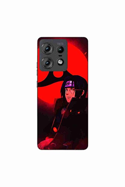 OEM Θήκη συμβατή με Motorola Edge 50 Pro Σιλικόνης Τζελ TPU με σχέδιο Itachi ...
