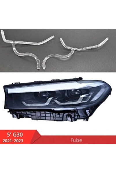 Xenon Bright Set de fibră optică pentru reparația farului stânga DRL Angel Ey...