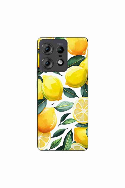 OEM Калъф, съвместим с Motorola Edge 50 Pro, силиконов гел TPU, модел с десен...