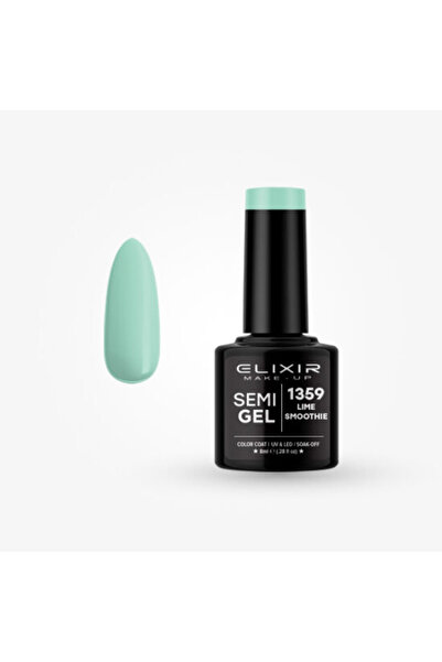 Elixir SEMI GEL (ΗΜΙΜΟΝΙΜΟ BΕΡΝΙΚΙ) - 1359 (LIME SMOOTHIE) 8ML