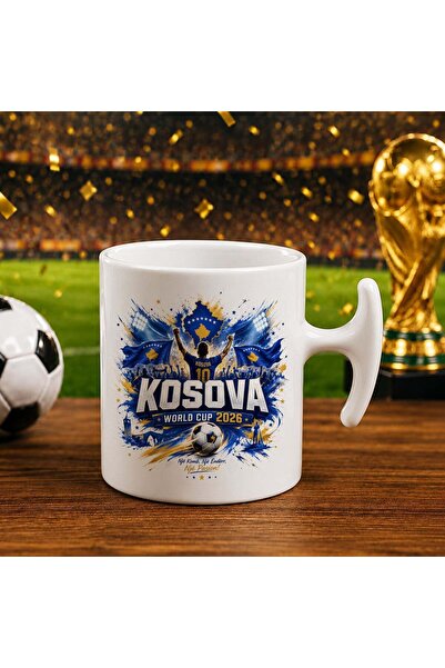 Bk Gift كأس هامر بتصميم كأس العالم لكرة القدم بتصميم مشجعي كوسوفا -5